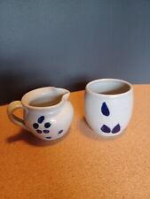Williamsburg Pottery salt glazed Cup And Pitcher  for sale  Shipping to South Africa