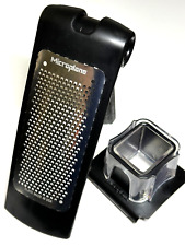 The Pampered Chef Microplane Grater with Adjustable Handle and Guard #1105 for sale  Shipping to South Africa
