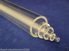 Clear acrylic tube for sale  Shipping to Ireland