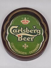 Placa espelhada de cerveja Carlsberg bar vintage anos 80 pub espelho Mancave Copenhague Dinamarca comprar usado  Enviando para Brazil