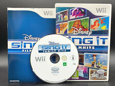 NNINTENDO WII GAME" DISNEY SING IT MOVIE HITS | Good | COMPLETE, used for sale  Shipping to South Africa