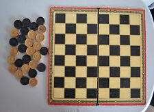Vintage chess draughts for sale  BECCLES