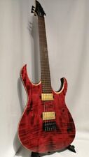 Guitarra eléctrica MAYONES Duvell STD 6 Trans roja sucia #22325 segunda mano  Embacar hacia Mexico