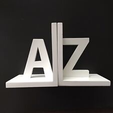 Bookends white modern for sale  Columbus