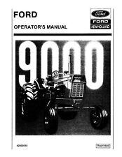9000 tractor operators for sale  Addison