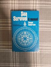Sea Survival: A Manual de Dougal Roberson 1975 tapa dura 3 mapas incluidos segunda mano  Embacar hacia Mexico