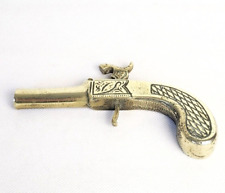 Vintage brass flintlock for sale  Shipping to Ireland