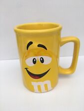m & m character mug/ 3 d/ yellow/ large/ official mars/ vgc for sale  SWANSEA