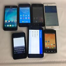 Lote de telefones usados LG TRIBUTE HD, BLU DASH 15, MOXEE, LG OPTIMUS L90, etc, usado comprar usado  Enviando para Brazil