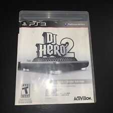 DJ Hero2 Sony Playstation3 PS3 Música Video Game No Turntables Jogo Apenas comprar usado  Enviando para Brazil