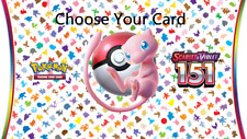 Używany, Pokemon Scarlet & Violet 151: Choose Your Holo Rare Card! - NM CANADA SELLER na sprzedaż  Wysyłka do Poland