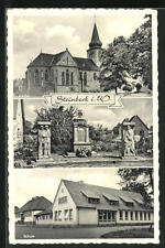 Steinbeck ansichtskarte kirche gebraucht kaufen  Berlin
