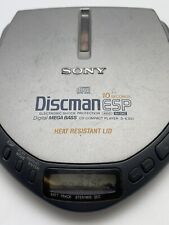Usado, ✅ Peças ou reparo - Sony CD Discman Walkman modelo DE301 ESP proteção mega baixo comprar usado  Enviando para Brazil