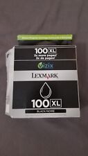 Used, New Lexmark 100 XL Genuine Black ink 100xl for S815 S301 S305 S405 S505 S605 for sale  Shipping to South Africa