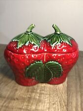 Vintage strawberry ceramic for sale  Winona