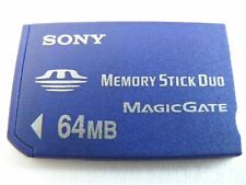 64MB Memory Stick Duo ( 64 MB MS Duo ) SONY używana na sprzedaż  Wysyłka do Poland