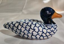 Ceramic handpainted blue for sale  Cedar Rapids