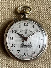 ROSKOPF Taschenuhr 1a - Eisenbahn Motiv - 52 mm ca. 1900 need Service comprar usado  Enviando para Brazil