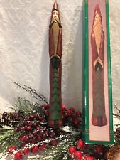 De colección House of Lloyd Navidad alrededor del mundo hecha a mano madera St. Nick segunda mano  Embacar hacia Argentina
