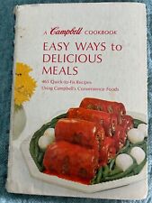 Livro de receitas Campbell Convenience Foods maneiras fáceis de refeições deliciosas 1968 capa dura comprar usado  Enviando para Brazil