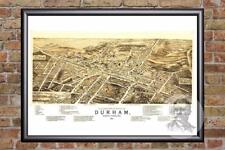 Vintage durham map for sale  USA