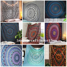 Used, Fashion Indian Mandala Tapestry Tapestry Wall Hanging Decorative Duvet Beach Towel for sale  Shipping to South Africa