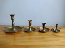Brass chambersticks candlestic for sale  GATESHEAD
