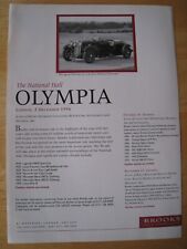 Olympia london brooks for sale  BRISTOL