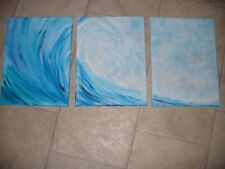 Wave sea acrylic for sale  BOLTON