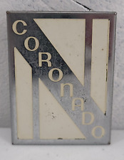 Usado, Placa de emblema antiga de metal para eletrodomésticos e freezer geladeira Coronado comprar usado  Enviando para Brazil