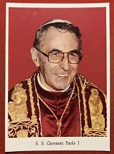 Cartolina commemorativa papa usato  Vimodrone