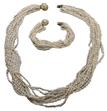 Pearl necklace bracelet for sale  Keller
