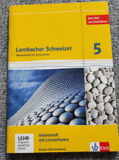 Lambacher schweizer arbeitshef gebraucht kaufen  Niefern-Öschelbronn