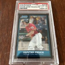 2006 Bowman Chrome Future Game Prospects Hunter Pence RC PSA 10 GEM MINT for sale  Shipping to South Africa