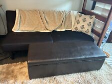 futon sofa black foldable for sale  Chicago