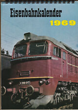 Eisenbahnkalender 1969 deutsch gebraucht kaufen  Döbeln