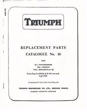 Triumph parts manual for sale  Lexington