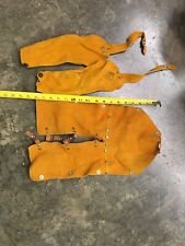 Baby/Toddler Leather Welding Chaps And Sleeves Costume, used for sale  Williamsburg
