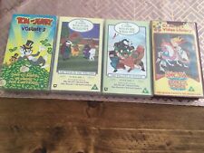 Childrens VHS video bundle - Tom & Jerry / Wind in the Willows etc. Vintage for sale  NORTHAMPTON