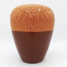 Vaso de cerâmica de dois tons laranja queimado limiar TARGET - acabamento texturizado envidraçado, usado comprar usado  Enviando para Brazil