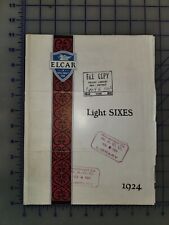 1924 elcar brochure for sale  Suffolk