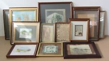 Picture Frames Small Medium Wooden/Metal/Glass Decor Job Lot Bundle x 16, used for sale  Shipping to South Africa