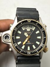 Relógio masculino vintage Citizen Promaster C020-087283 Y Aqualand sensor de profundidade 200m comprar usado  Enviando para Brazil