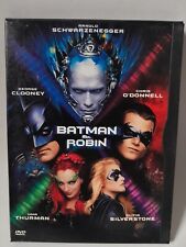 Batman & Robin (DVD, 1997) PG-13, Widescreen, Snapcase, Clooney, O'Donnell  comprar usado  Enviando para Brazil