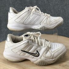 Zapatos Nike para hombre 8 City Court Tenis para correr 344536-102 con cordones de cuero blanco segunda mano  Embacar hacia Argentina