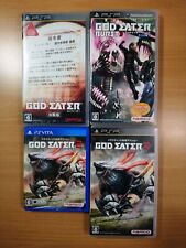 CONJUNTO/LOTE PSP+VITA x4: God Eater Burst 1, 2, Demo (Ver Japão) PLAYSTATION PORTÁTIL comprar usado  Enviando para Brazil