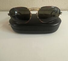 Authentic Vintage Police Col.120 58 19  Oval Sunglasses for Men Made in Italy for sale  Shipping to South Africa