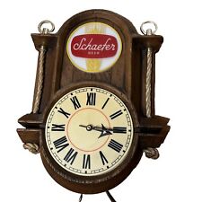 schaefer beer clock for sale  Troy