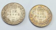 Silver sixpence victoria for sale  CIRENCESTER