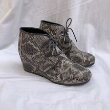 Toms wedge boots for sale  Fairfield